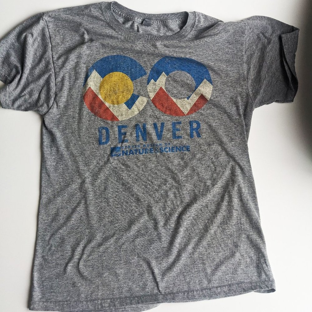 Mens Graphic Tee Denver Museum of Nature and Science Shirt
